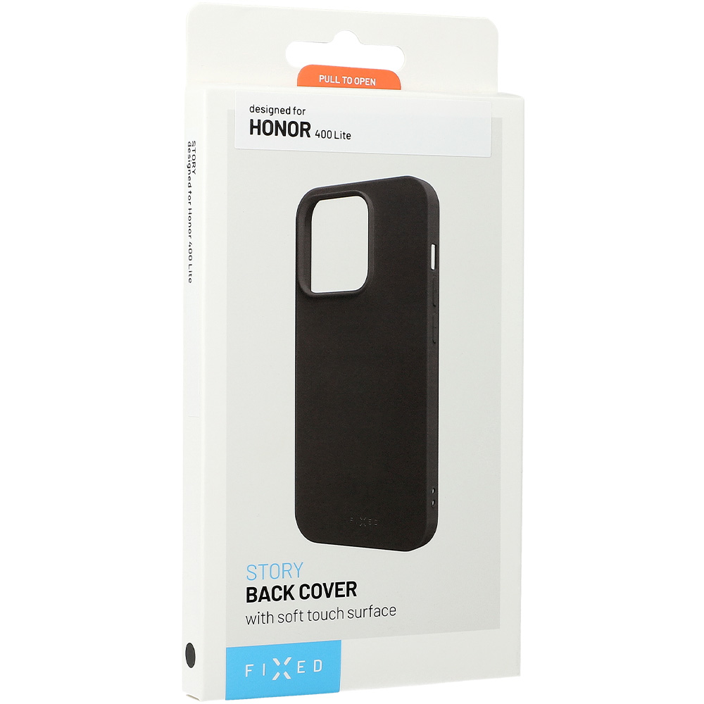 Etui Fixed Story do Honor 400 Lite, czarne
